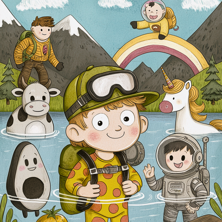 Oni Pepperoni and the Magical Lake Treasure