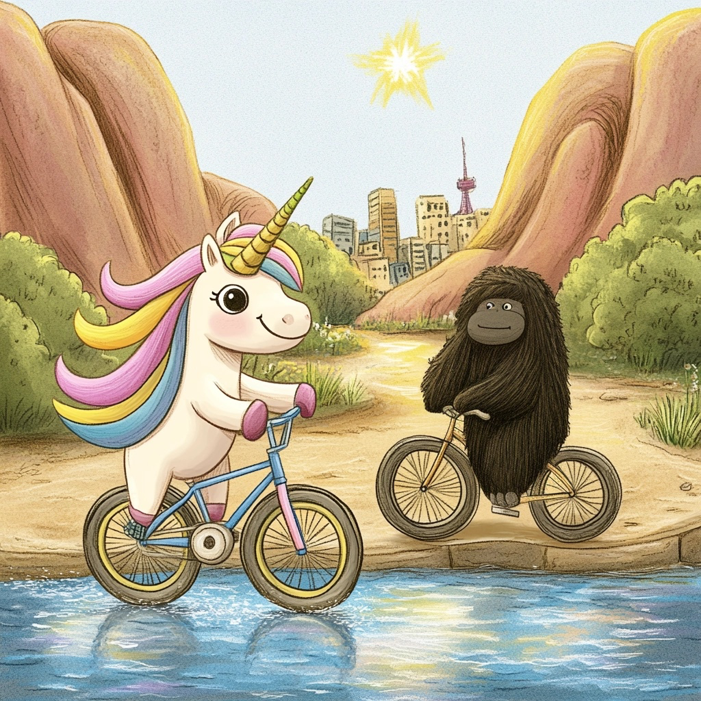 Sparkle and the Yeti’s Cosmic Creek Adventure