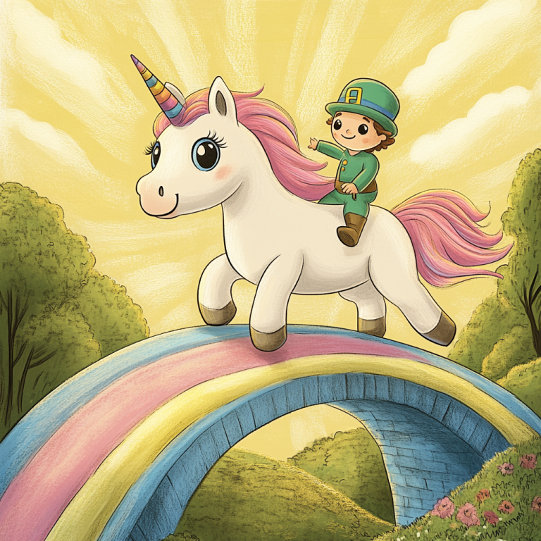 Sparkle the Unicorn's Rainbow Adventure