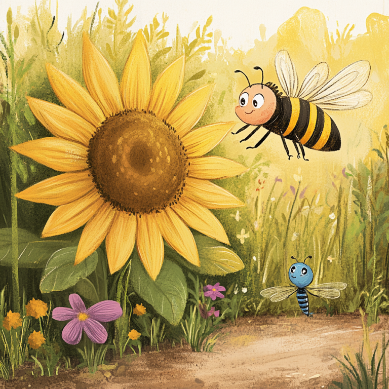Buzzy the Bee Learns About Friendship