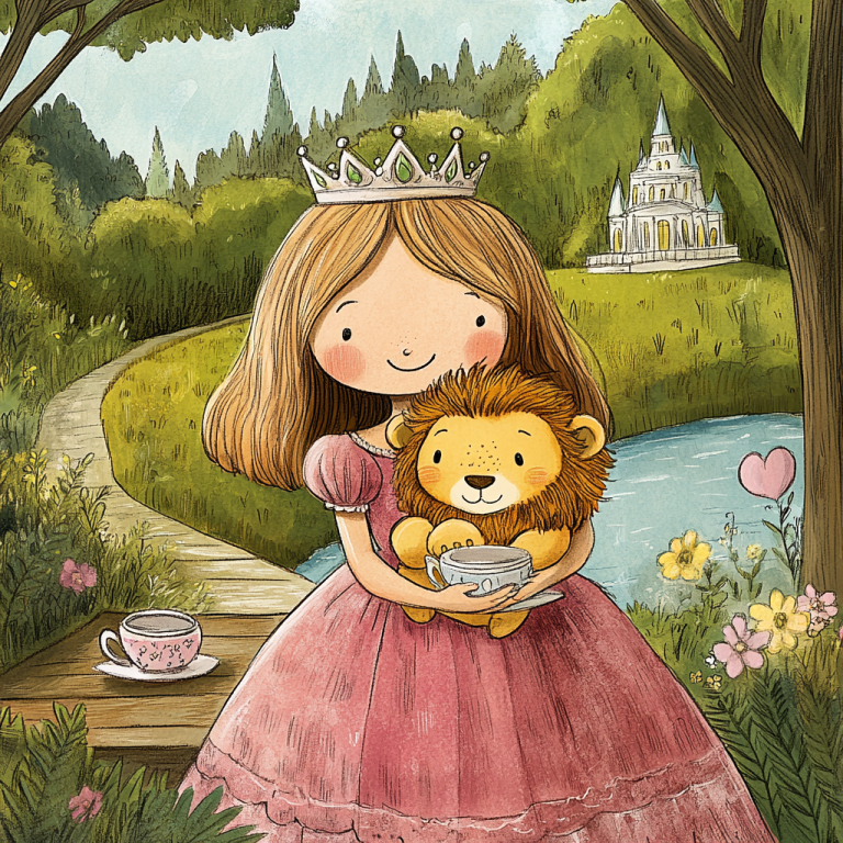 Princess Elora and Baby Simba's Tea Party Adventure