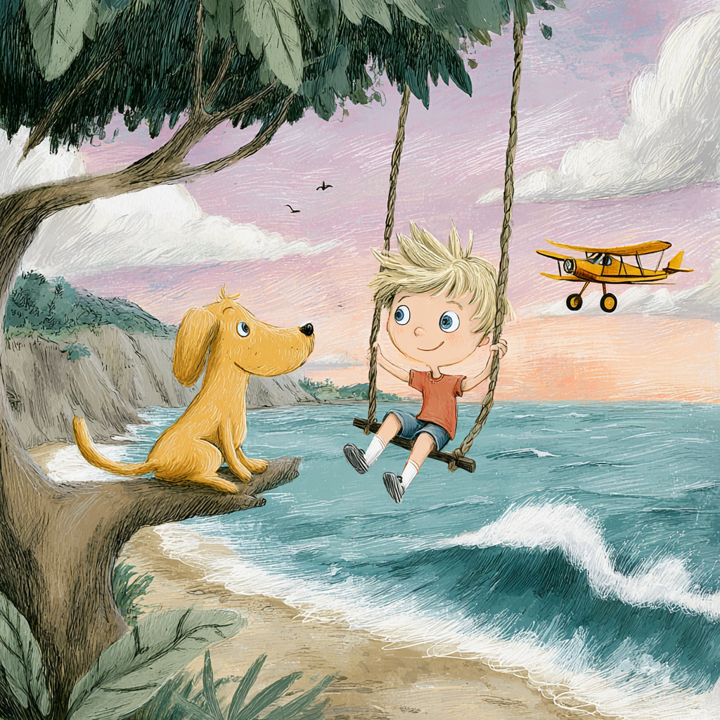 Oni Pepperoni and Bodie’s Big Beach Swing Adventure